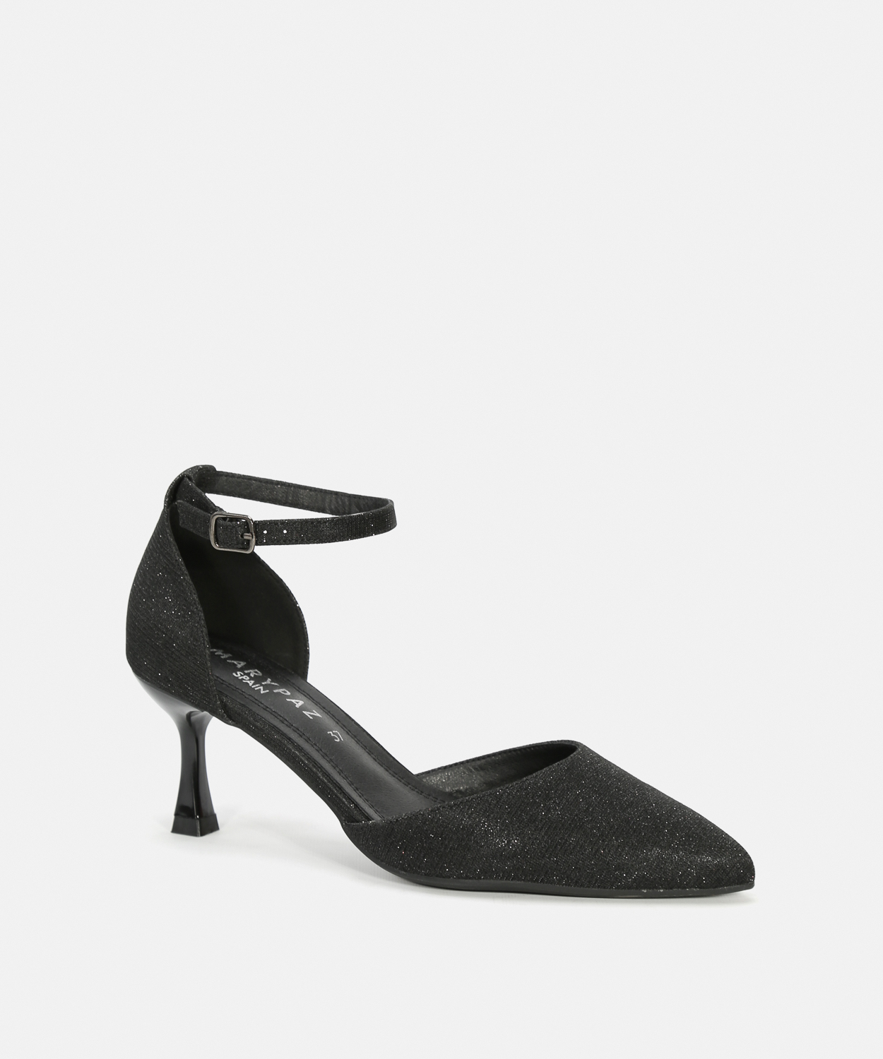 Zapatos tac&oacute;n brillo image number null